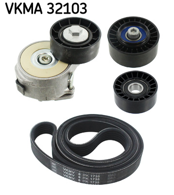 Kit Cinghie Poly-V - VKMA 32103 SKF